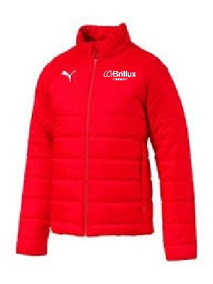 LG Brillux Puma Liga Casuals Padded Jacket red