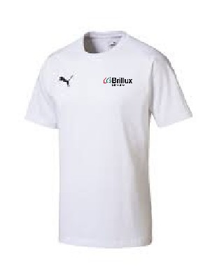 LG Brillux Puma Liga Casuals Tee white